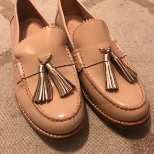 Kate Spade Pink Loafers (perfect condition)
